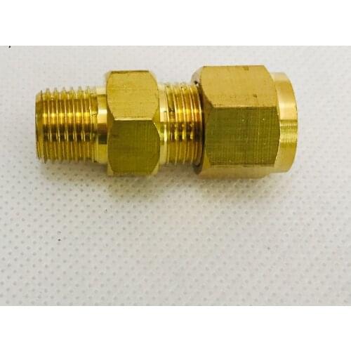 9.52mm water inlet connector, mist cooling system pipe connector, brass quick connector connector