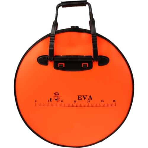 Fishing Bag PVC Foldable Fish Bucket Fish Shopping Bag Handbag Waterproof Live Fish Baits Package