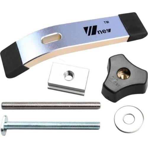 Mini Aluminium Alloy T-tracks Slot Miter Track Jig Fixture T-Slot,Woodworking Pressboard Clamp,T Screw T Slider, Pressure Block