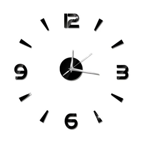 2020 New 3D Wall Clock Mirror Wall Stickers Fashion Living Room Quartz Watch DIY Home Decoration Clocks Sticker reloj de pared