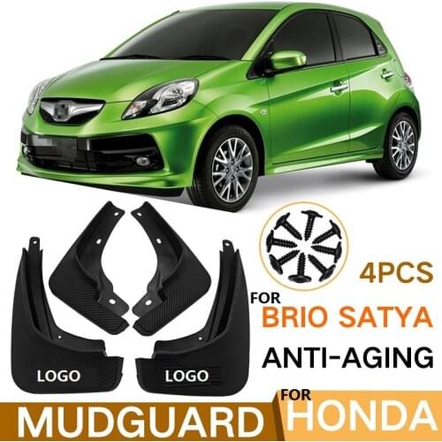 For toyota Brio Satya 2018 Car Mud Flaps Mudguard Splash Guards Fender Mudflaps Tire Fender Car Accessories 4pcs