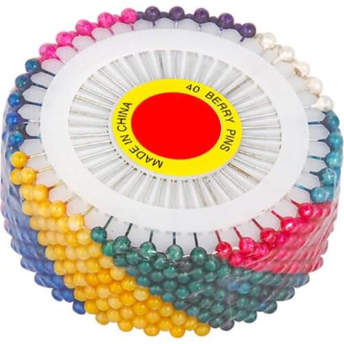 480pc/box Multi Colour Round-Head Faux Pearl Decorating Pin Craft Tool Dressmaking Sewing Pin Needle DIY Handicrafts Needle