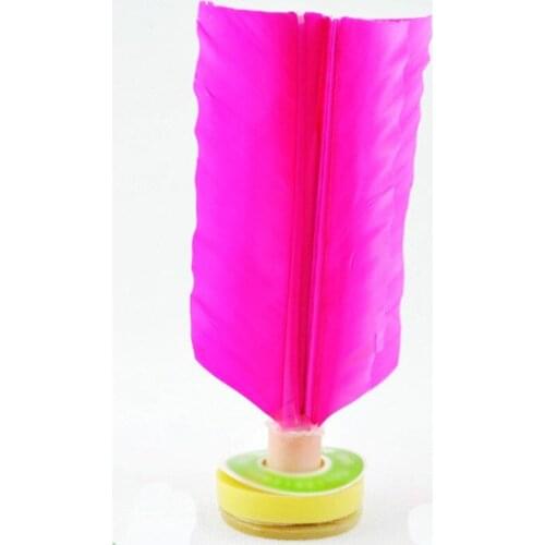 6pcs kid child toy 2020 Special Kicking Feather Shuttlecocks Playing Games Foot Sports Kids Toy Chinese Jianzi Outdoor Sport