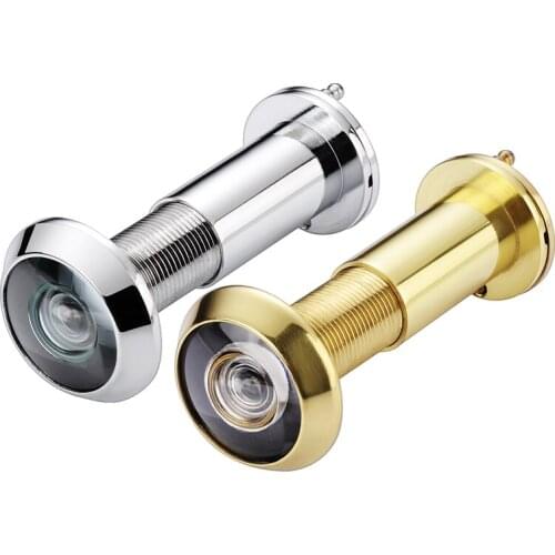 LETAIJIA Door Viewer 180 Degree Wide Angle Peephole Security Hidden Door Adjustable Glass Lens For Furniture Hardware Tools