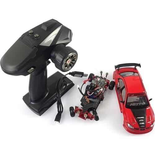 1/28 HGD1 RWD RTR Drift Racing RC Car Remote Control 6CH Carbon Fiber Chassis Outdoor Toys For Boys Subaru Impreza TH19520-SMT6