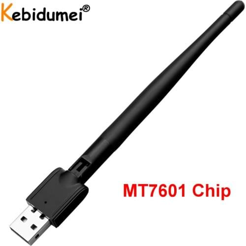 Kebidu MT7601 USB WiFi Adapter Wireless Antenna LAN Network Card Digital Satellite Receiver Freesat V7S V8 Super X800 IP-S2
