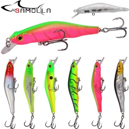 Mino Slow Sinking Fishing Lure Weights 8.8g Jerkbait Trolling Saltwater Lures Pesca Fake Fish Bait Trout Lure Articulos De Pesca