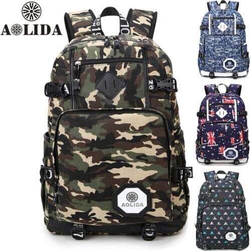 14 15 15.6 Inch Multcolor Print Nylon Laptop Notebook Backpack Bags Case School Backpack for macbook 17 Men Women Student Travel