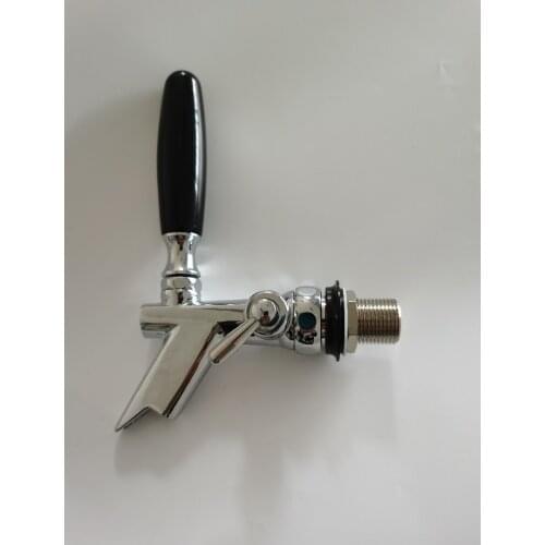 New Adjustable Beer Tap for Keg Brass G5/8 Homebrew Draft Beer Faucet with Shank Flow Control Tap Accessories Alcohol Separation