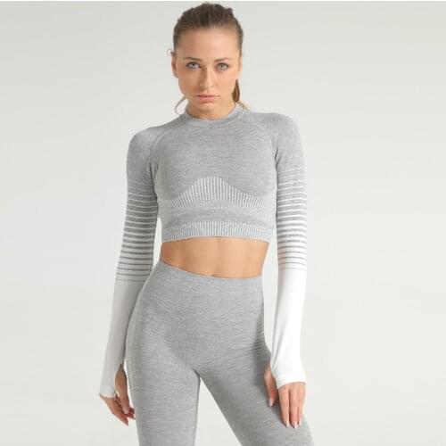 Yoga Clothing Long-Sleeved 2020 New Autumn And Winter Ladies Running Sports Breathable Ranking Quick-Drying set