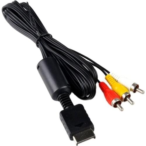 Compatible with PS2 PS3 SYST TV Console Computer Game Accessories ,Games Component Video AV Cable to RCA Cable