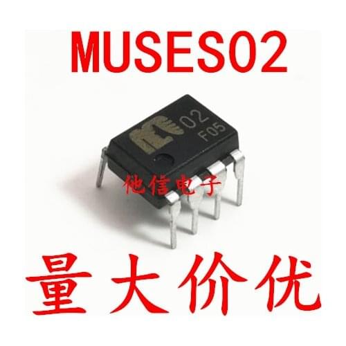 In Stock 100% New&original 5pcs/lot MUSES02 DIP-8
