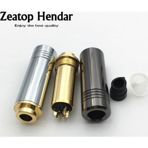 10Pcs HIFI 4.4mm 5Pole Balanced Stereo Jack Earphone Female Socket 4.4 Audio Plug DIY Wire Connector for Headphone