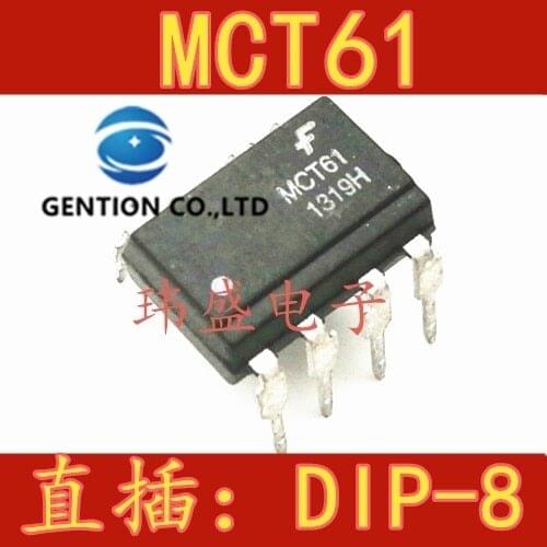 10PCS MCT6 MCT61 DIP-8 light coupling in stock 100% new and original