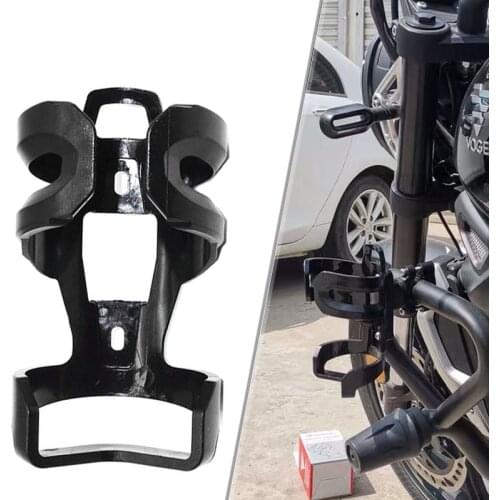 Crash Bar Water Bottle For Harley Honda BMW YAMAHA Motorbike Guard Drinking Cup Bracket Holder Motorcycle Bike Accessories