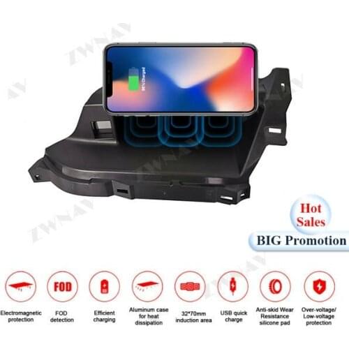 QI Car Wireless Charger Quick Charge For Toyota CH-R 2018-2020 for Iphone XR MAX for Huawei P30 P40 Infrared Sensor Phone Holder