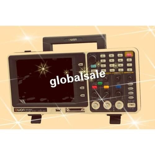 FREE SHIPPING 8" Color LCD Owon MSO8202T 200MHz 2GS/s Digital Storage Oscilloscope DSO Dual channels+ external trigger