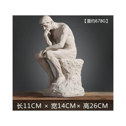 Silence is the golden creative arts and crafts small decorations restoring ancient ways wine cabinet office livi culpture statue