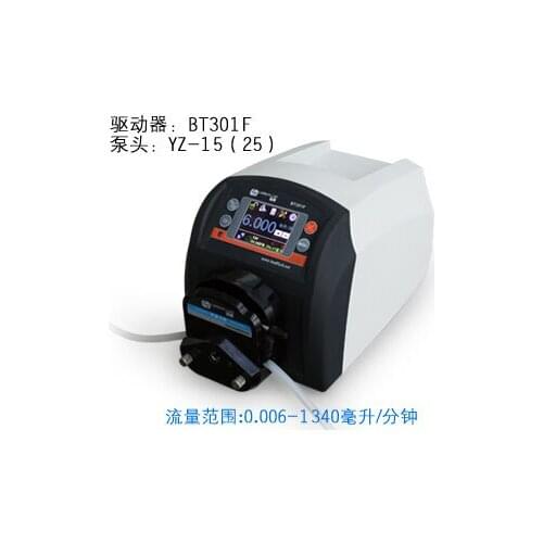 BT301F YT15 Precise Dispensing Dispenser Intelligent Dosing Pump Peristaltic Liquid Industry Laboratory 0.006-1300 ml/min