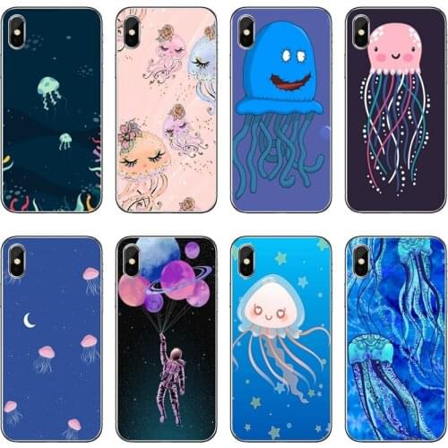 Cute jellyfish Accessories phone Case For Huawei Honor 20 10i 9X 10 Lite 8S 8C 8X 7C 7X 7A 6C Pro 6 6A 6X 5A 5C V8 V10