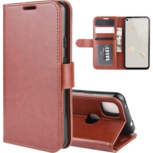 Wallet PU Leather Back Cover Case For Google Pixel 4A Flip Phone Case Cover Protective Bag For Google Pixel 4A Leather Case