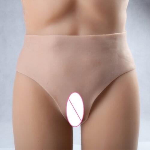 Cosplay Crotch Protection Pants Hidden JJ Padded Body Shaping Fake Cross Dressing, Special Fake Plus Size Costume Sexy Costume