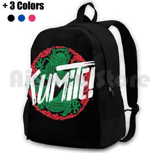Kumite! Outdoor Hiking Backpack Riding Climbing Sports Bag How Did This Get Made 80S Movies Bloodsport Comedy Film Cult Movies