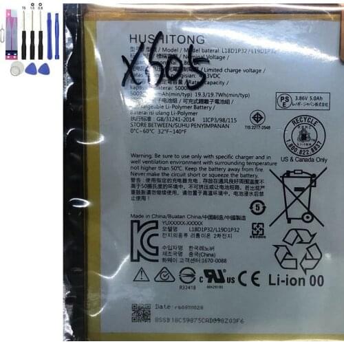 NEW 3.8v 5000mah L18D1P32 L19D1P32 battery forLenovo Tab M10 TB-X605L TB-X605F TB-X605M TB-X505X x505L X505F X505N batteries