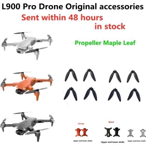 In Stock L900 Pro 4K Drone Original Accessories Propeller Maple Leaf For L900PRO Drones Spare Parts Send Package Within 48 Hour