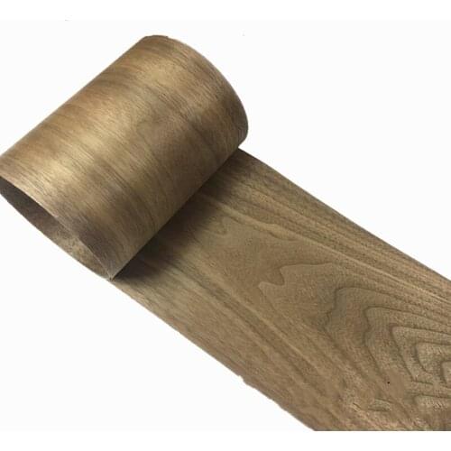 1 Roll 250CM American Natural Black Walnut Veneer For Speaker Furniture Handmade Veneer DIY Decorative Panel Skin