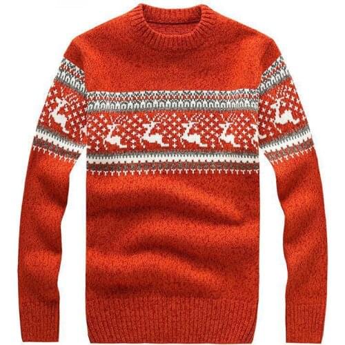 New Mens Christmas Sweater Multicolor Fashion Wool Cowl Neck Sweater For Men Sweaters Pull Homme 5 Colors