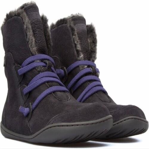 Women Boots Platform Winter Shoes Women Snow Boots Platform Keep Warm Ankle Lage Size 35-43 Casual High Zapatos De Mujer W22-01