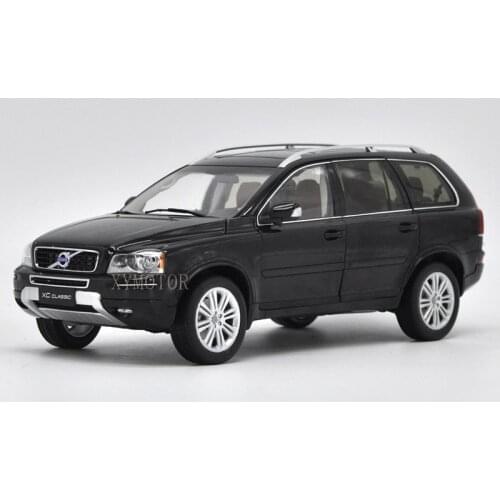 1:18 for Volvo XC Classic XC90 Diecast Model CAR Dark blue/Brown Toys kids Gift Collection Ornament Display Metal,Plastic