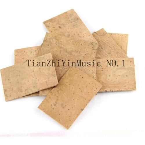 10Pcs Natural Sax Saxophone Neck Cork Sheet 2mm