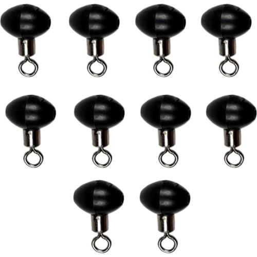 10pcs Fishing Tackle Running Ledger Zip Slider Beads Swivels Zig Pulley Clip Line Rigs Professional Rolling Fishing Tackle Tool