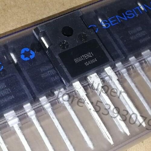 100% nuevo 5 pcs/lote MOSFET R6047ENZ1C9 R6047ENZ1 47A600V TO-247 47N60C3 Transistor original