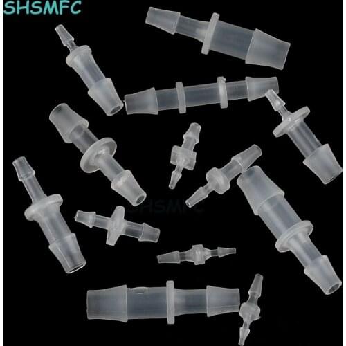3-200Pcs 2.4-7.9mm To 1.6-6.4mm PP Pagoda Reducing Direct Connectors Drip Irrigation Aquarium Fish Tank Air Pump Aerator Joints