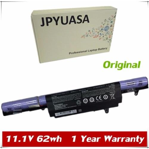 7XINbox 11.1V 62wh Original Laptop Battery W940BAT-6 For Clevo W94LS Series 6-87-W940S bateria akku