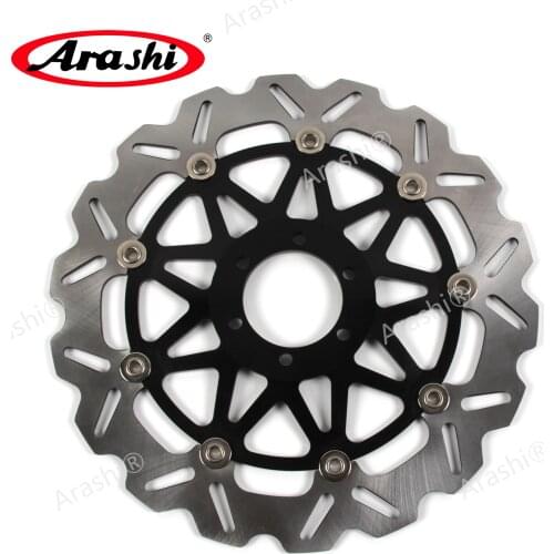 ARASHI For CAGIVA PLANET 125 1997 - 2007 CNC Floating Front Brake Rotors Disc 1998 1999 2000 2001 2002 2003 2004 2005 2006