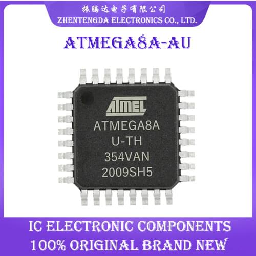 ATMEGA8A-AU ATMEGA ATMEGA8 ATMEGA8A TQFP-32 IC MCU