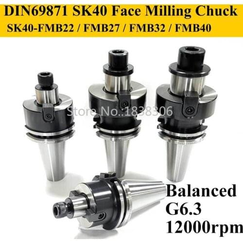 Din 69871 69872 SK30 SK40 cnc Face Milling Cutter Boring Tool Holder Chuck machine bt30 fmb22 ISO Pull Stud Retention Knobs