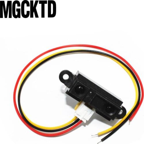 GP2Y0A21YK0F 100% NEW 2Y0A21 10-80cm Infrared distance sensor INCLUDING WIRE