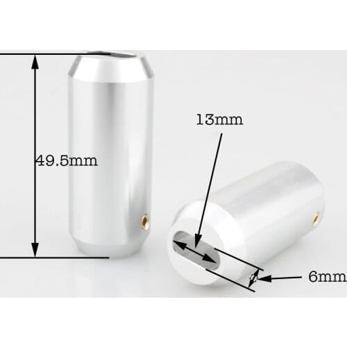 4X Audiocrast AY02S Speaker Wire Pants Bi-Wire Assembly Pack Y Boot speaker cable splitter 1 to 4 Bi-wire Cable Pants