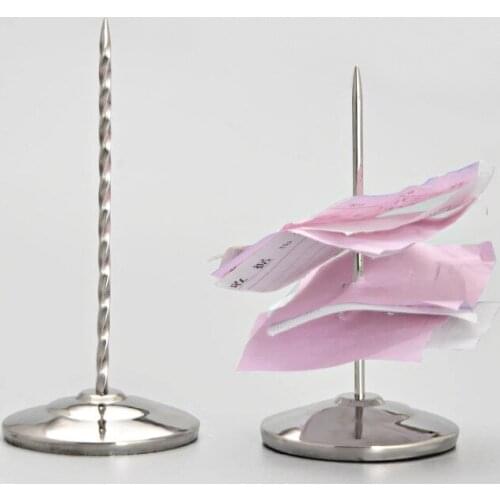 Menu Menu Clip Fork Notes Housed Needle Folder Invoice Document Storage Products For Office Home Hotel Accessory Stainless Steel