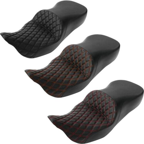 Motorcycle 2-UP Driver & Passenger Seat For Harley Touring Electra Glide Road King Street Glide Special Limited 2009-2021 19 18