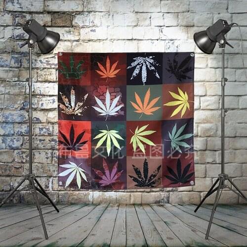 Reggae Heavy Metal Band Poster Music Banner Background Wall Flag Decor Vintage Creative Cloth Art Painting