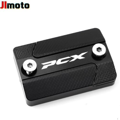 Motorcycle CNC Front Brake Master Clutch Cylinder Fluid Reservoir Cover Oil Cap Protector For HONDA PCX 125 150 PCX125 PCX150