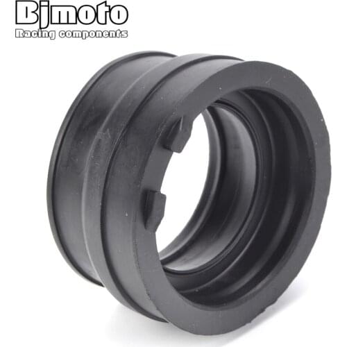 Motorcycle Carburetor Adapter Inlet Intake Pipe Rubber Mat for Yamaha YFM660F Grizzly 660 2002-2008 YXR660F Rhino 660 2004-2007