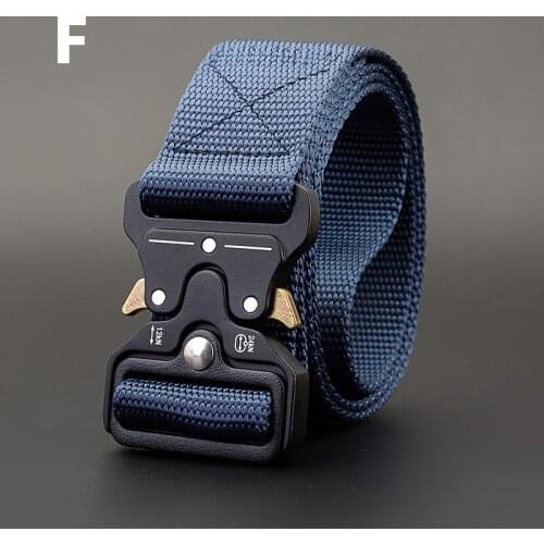 Tactical Belt Mens Multi-function Outdoor Belt Student Military Training Canvas Belt Adult Nylon