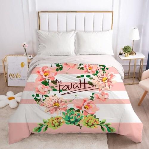 Luxury Duvet cover Quilt/Blanket/Comfortable Case Single Double Queen King Bedding 140x200 240x220 240x260 nodic touall